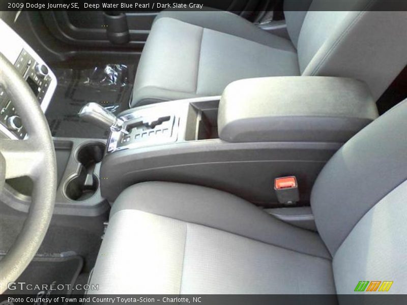 Deep Water Blue Pearl / Dark Slate Gray 2009 Dodge Journey SE