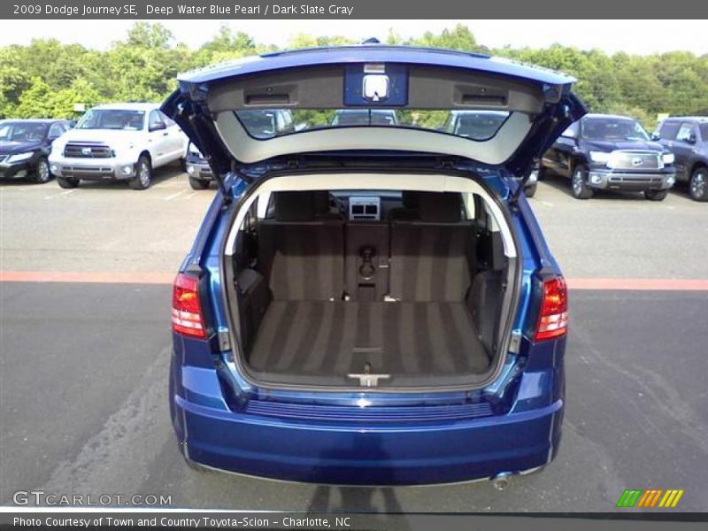 Deep Water Blue Pearl / Dark Slate Gray 2009 Dodge Journey SE