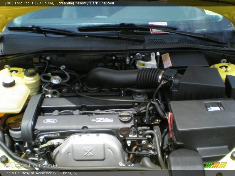  2003 Focus ZX3 Coupe Engine - 2.0L DOHC 16V Zetec 4 Cylinder