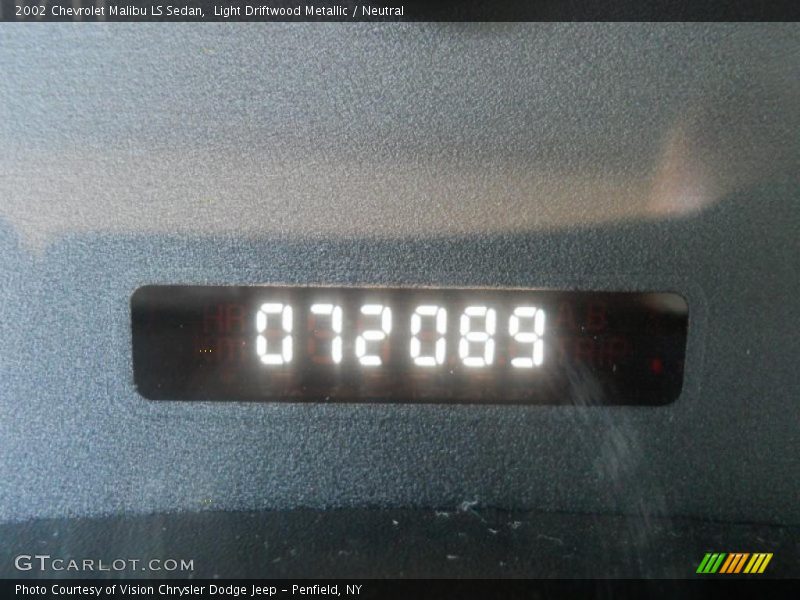 Light Driftwood Metallic / Neutral 2002 Chevrolet Malibu LS Sedan