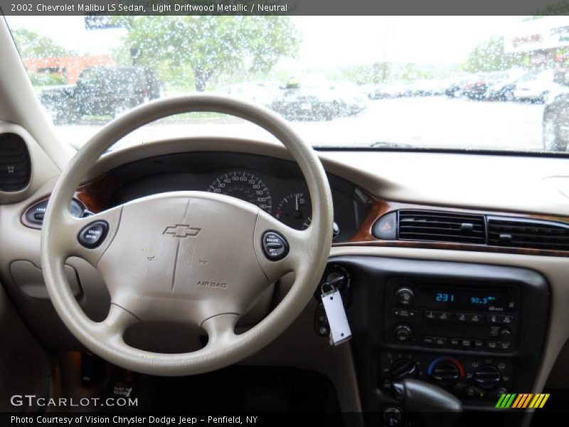 Light Driftwood Metallic / Neutral 2002 Chevrolet Malibu LS Sedan