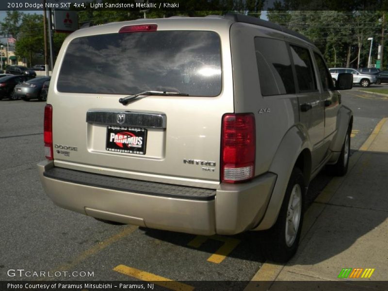 Light Sandstone Metallic / Khaki 2010 Dodge Nitro SXT 4x4