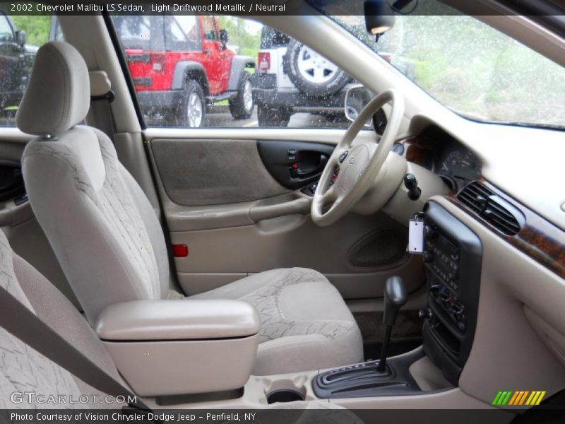 Light Driftwood Metallic / Neutral 2002 Chevrolet Malibu LS Sedan