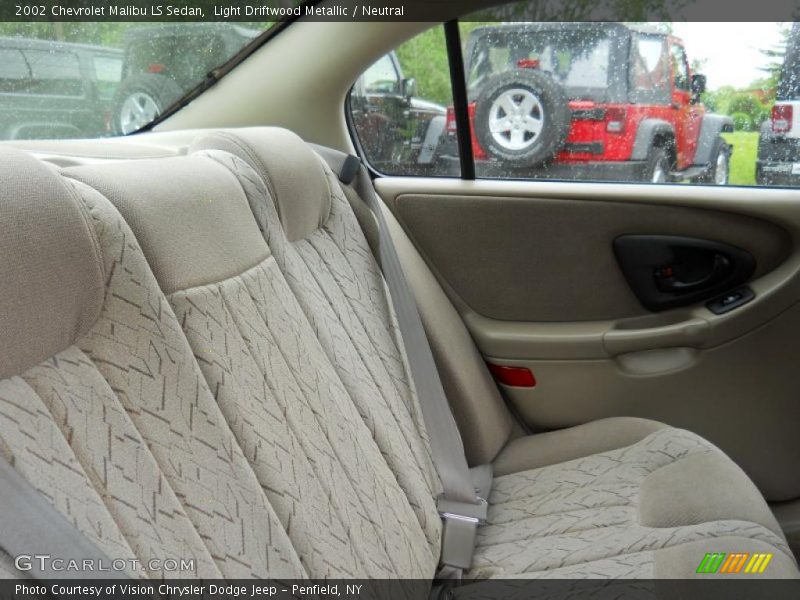 Light Driftwood Metallic / Neutral 2002 Chevrolet Malibu LS Sedan