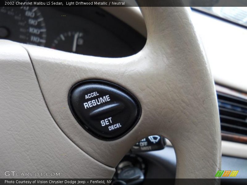 Light Driftwood Metallic / Neutral 2002 Chevrolet Malibu LS Sedan