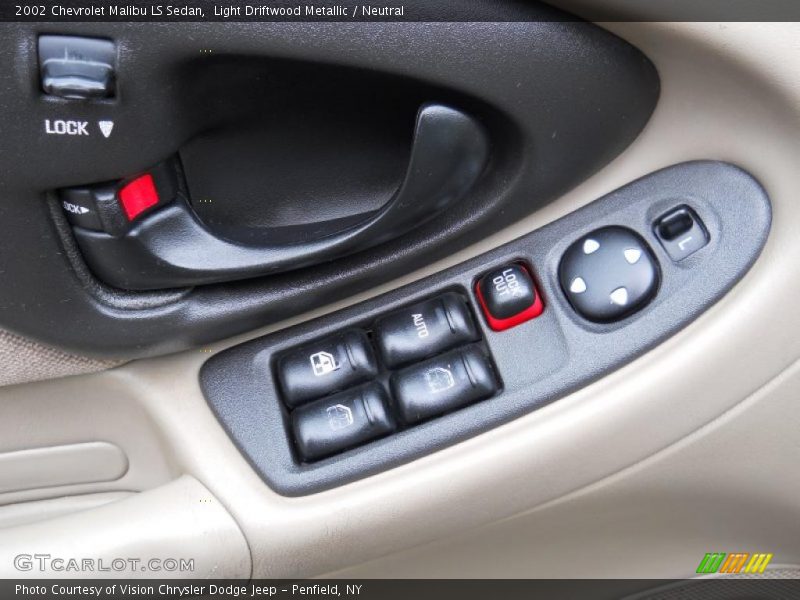 Light Driftwood Metallic / Neutral 2002 Chevrolet Malibu LS Sedan
