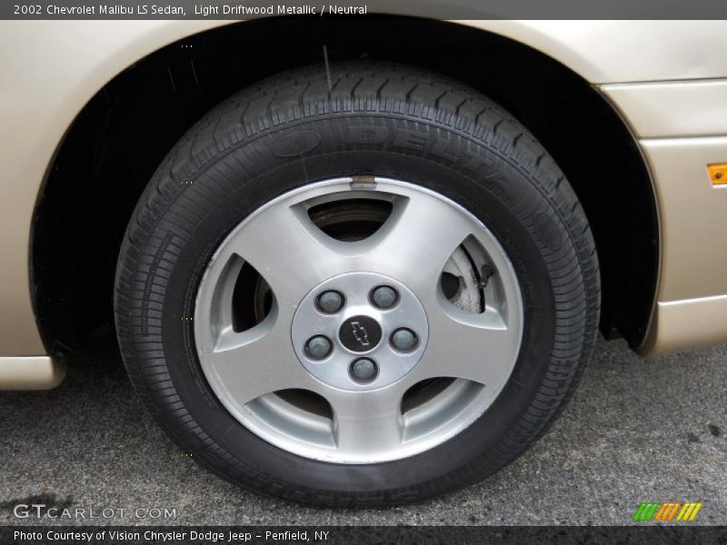 Light Driftwood Metallic / Neutral 2002 Chevrolet Malibu LS Sedan