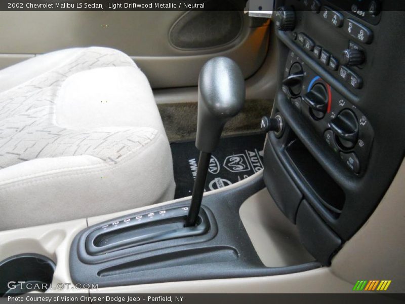 Light Driftwood Metallic / Neutral 2002 Chevrolet Malibu LS Sedan