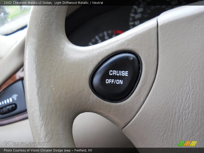 Light Driftwood Metallic / Neutral 2002 Chevrolet Malibu LS Sedan