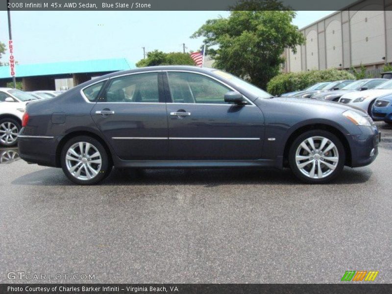 Blue Slate / Stone 2008 Infiniti M 45x AWD Sedan