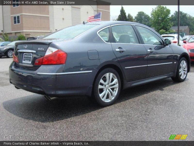 Blue Slate / Stone 2008 Infiniti M 45x AWD Sedan