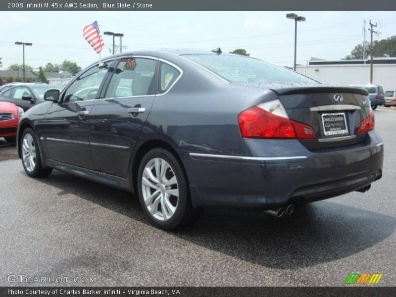 Blue Slate / Stone 2008 Infiniti M 45x AWD Sedan