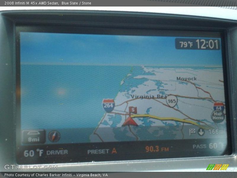 Navigation of 2008 M 45x AWD Sedan