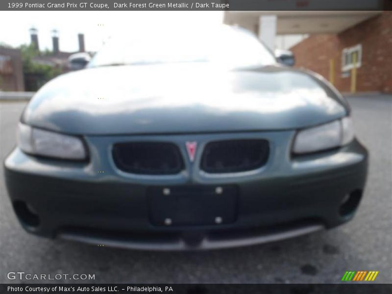 Dark Forest Green Metallic / Dark Taupe 1999 Pontiac Grand Prix GT Coupe