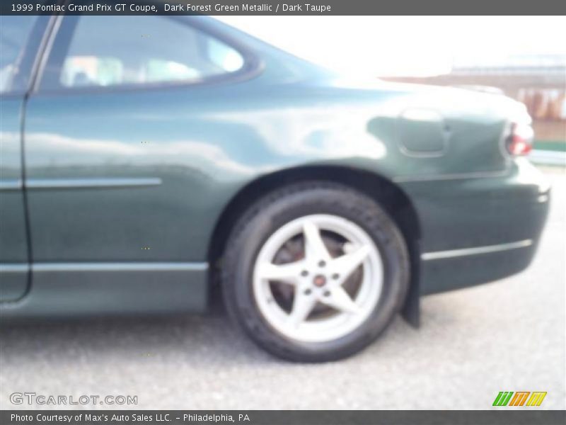 Dark Forest Green Metallic / Dark Taupe 1999 Pontiac Grand Prix GT Coupe