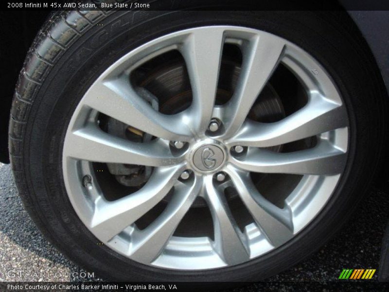  2008 M 45x AWD Sedan Wheel