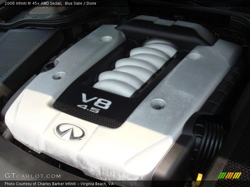 2008 M 45x AWD Sedan Engine - 4.5 Liter DOHC 32-Valve VVT V8