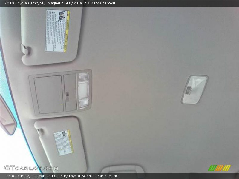 Magnetic Gray Metallic / Dark Charcoal 2010 Toyota Camry SE