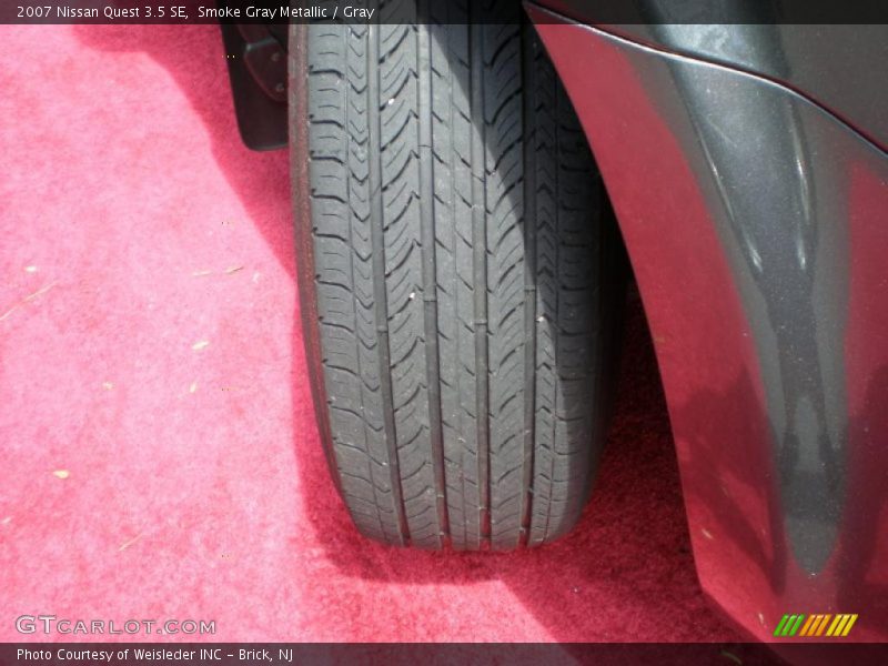 Smoke Gray Metallic / Gray 2007 Nissan Quest 3.5 SE