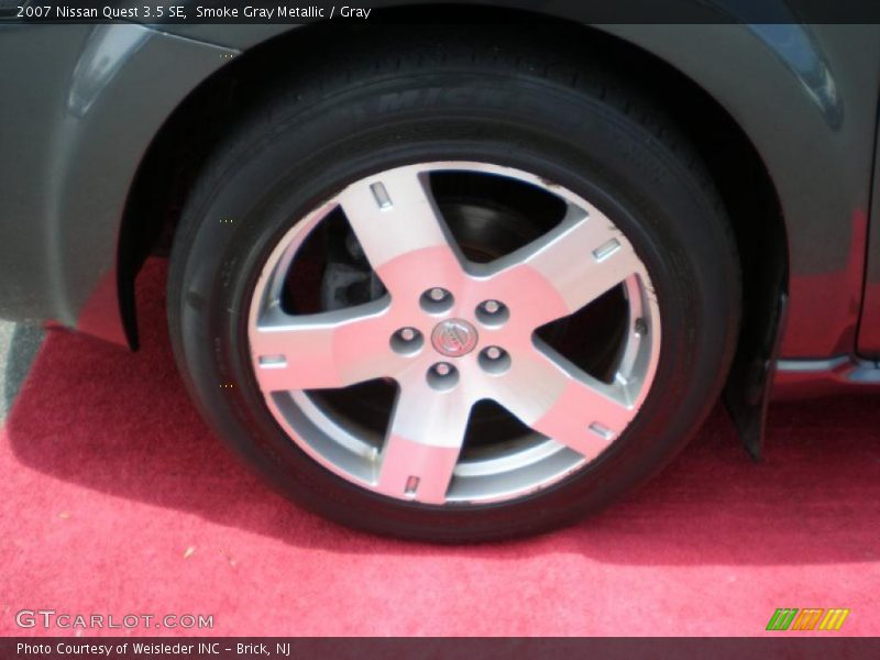 Smoke Gray Metallic / Gray 2007 Nissan Quest 3.5 SE