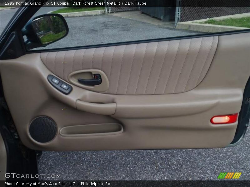 Door Panel of 1999 Grand Prix GT Coupe