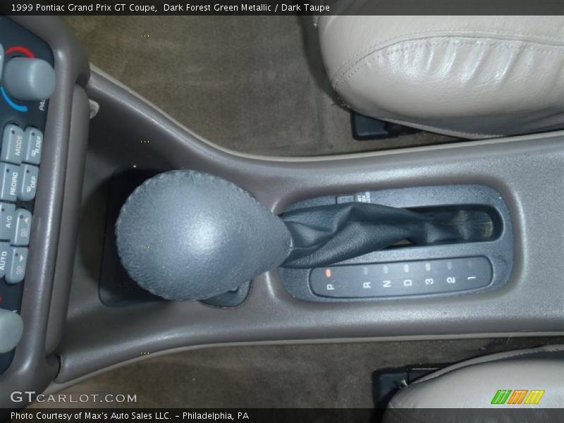  1999 Grand Prix GT Coupe 4 Speed Automatic Shifter