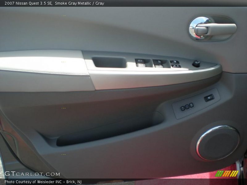 Smoke Gray Metallic / Gray 2007 Nissan Quest 3.5 SE