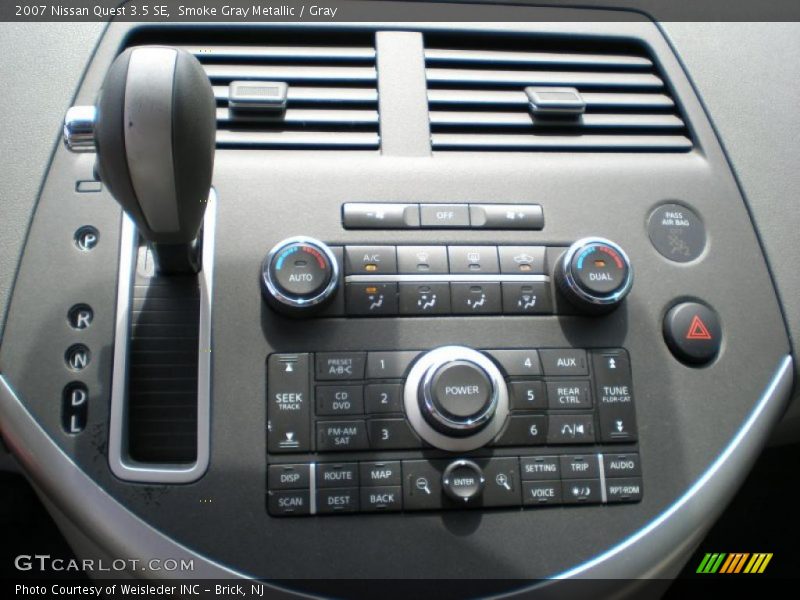 Smoke Gray Metallic / Gray 2007 Nissan Quest 3.5 SE