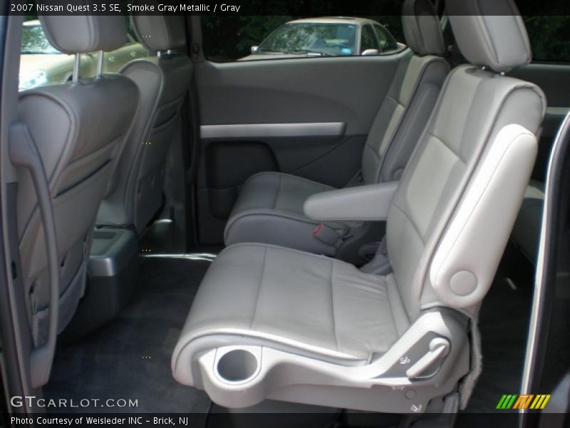 Smoke Gray Metallic / Gray 2007 Nissan Quest 3.5 SE