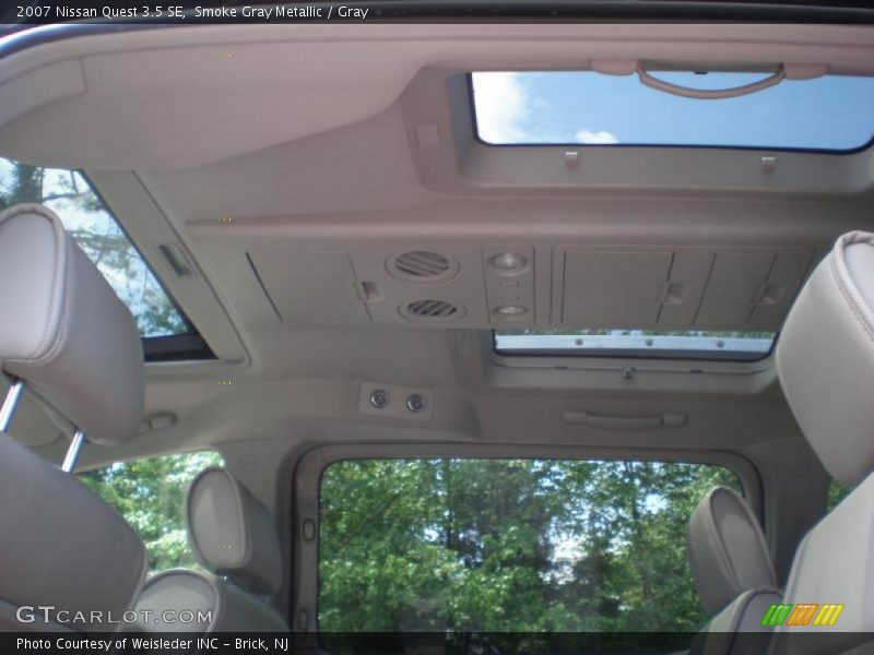 Smoke Gray Metallic / Gray 2007 Nissan Quest 3.5 SE