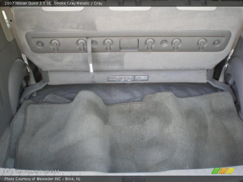 Smoke Gray Metallic / Gray 2007 Nissan Quest 3.5 SE