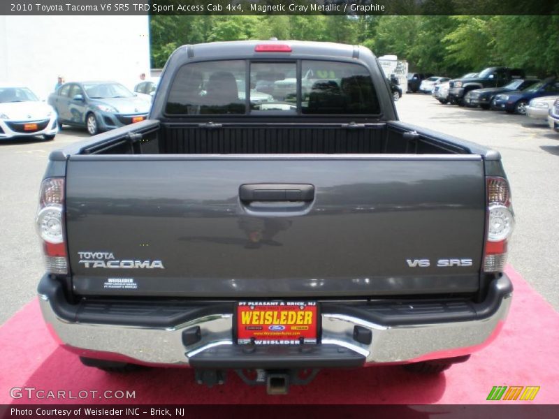 Magnetic Gray Metallic / Graphite 2010 Toyota Tacoma V6 SR5 TRD Sport Access Cab 4x4