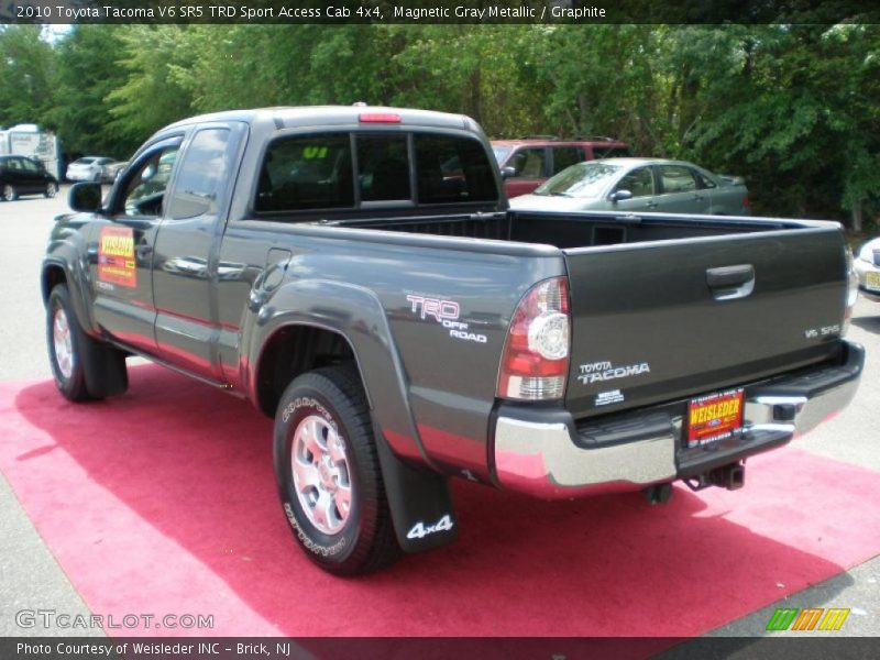 Magnetic Gray Metallic / Graphite 2010 Toyota Tacoma V6 SR5 TRD Sport Access Cab 4x4