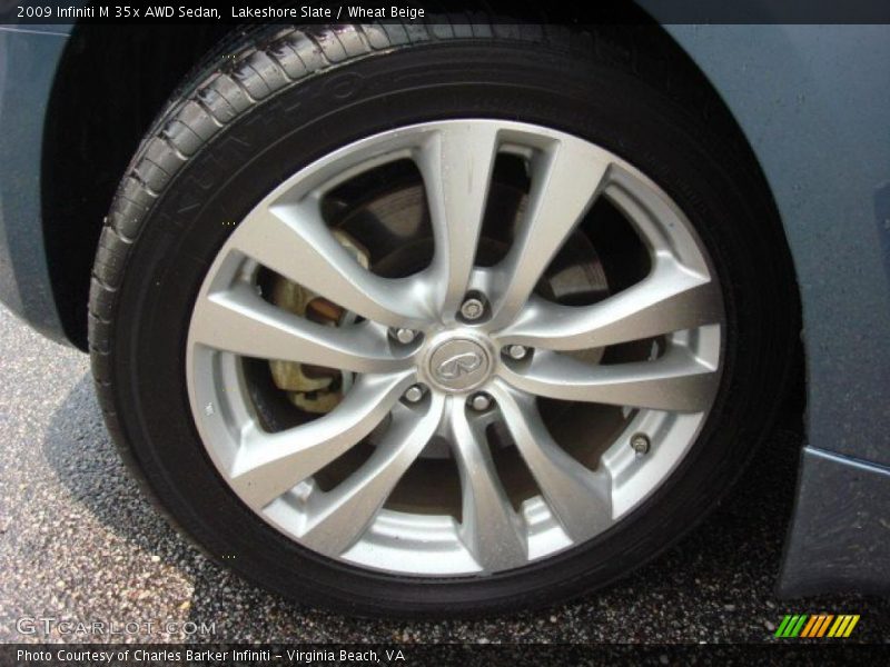  2009 M 35x AWD Sedan Wheel