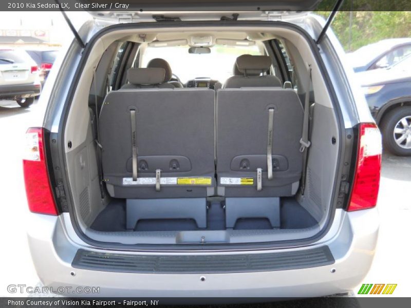 Clear Silver / Gray 2010 Kia Sedona LX