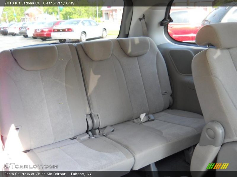 Clear Silver / Gray 2010 Kia Sedona LX