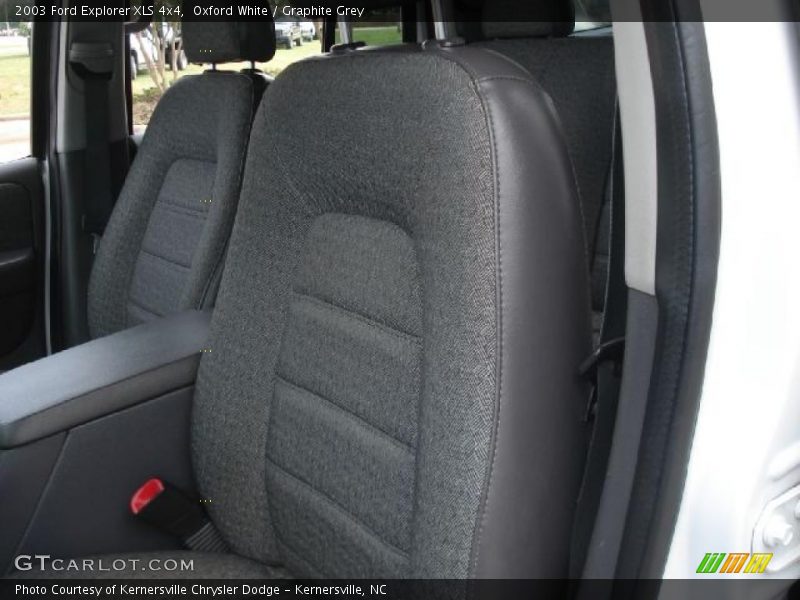 Oxford White / Graphite Grey 2003 Ford Explorer XLS 4x4