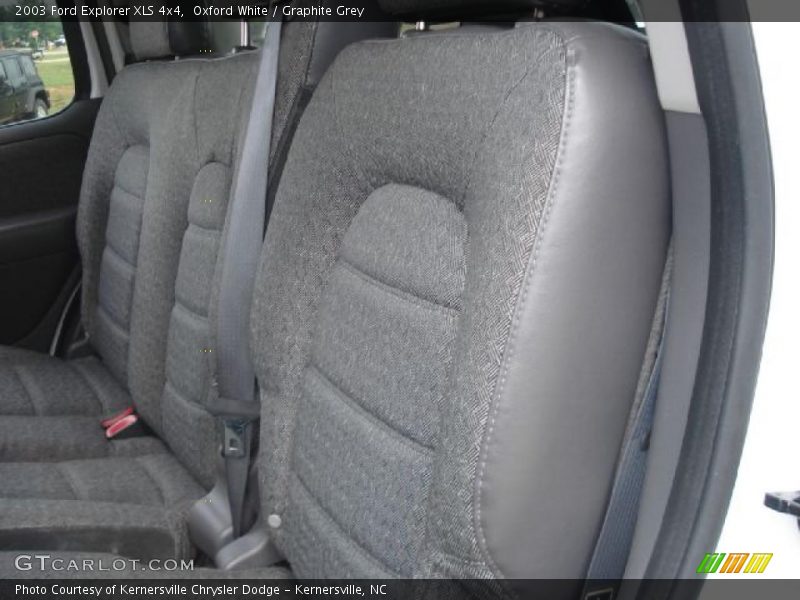 Oxford White / Graphite Grey 2003 Ford Explorer XLS 4x4