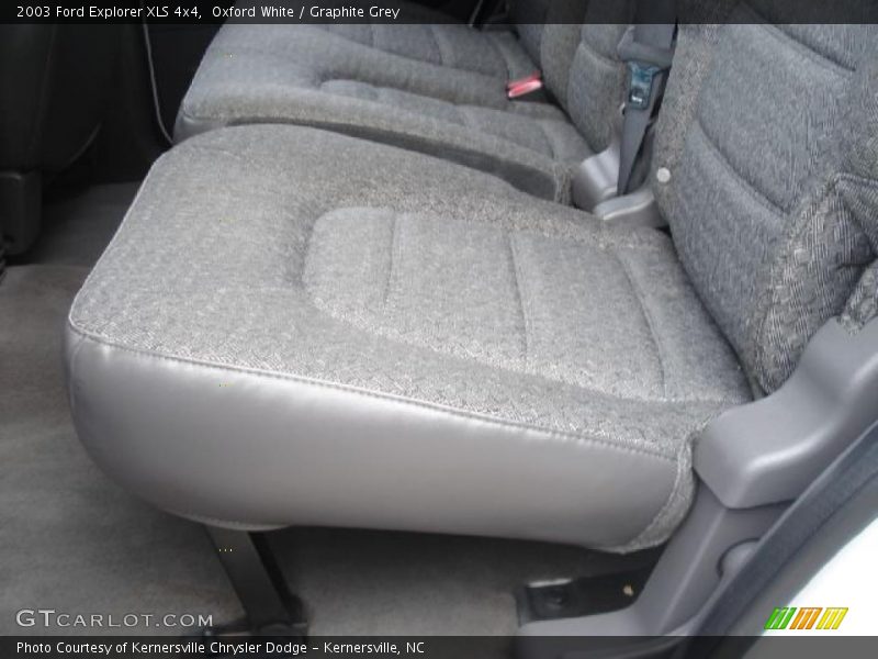 Oxford White / Graphite Grey 2003 Ford Explorer XLS 4x4