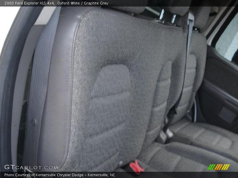 Oxford White / Graphite Grey 2003 Ford Explorer XLS 4x4