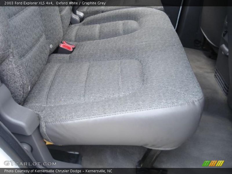 Oxford White / Graphite Grey 2003 Ford Explorer XLS 4x4