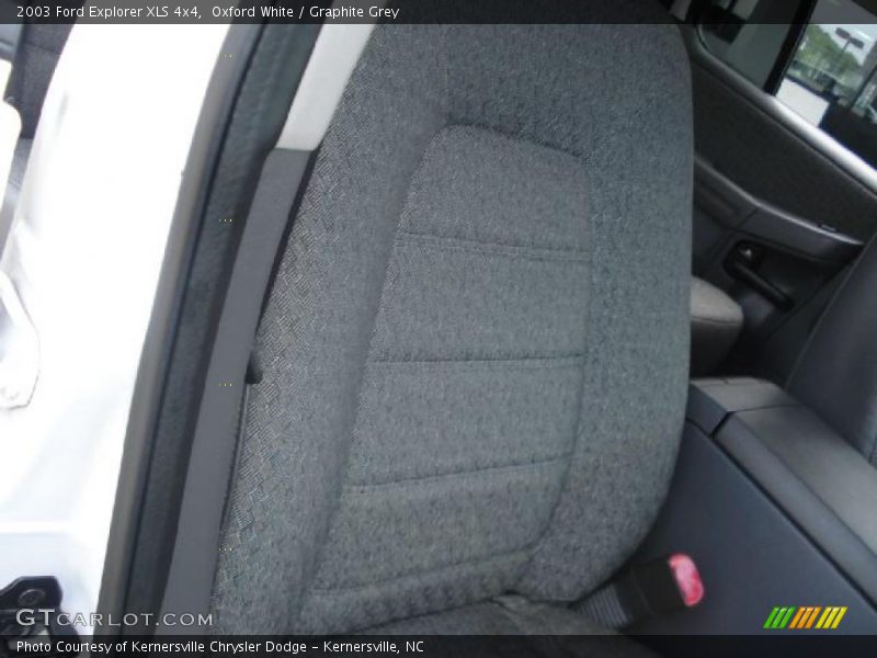 Oxford White / Graphite Grey 2003 Ford Explorer XLS 4x4
