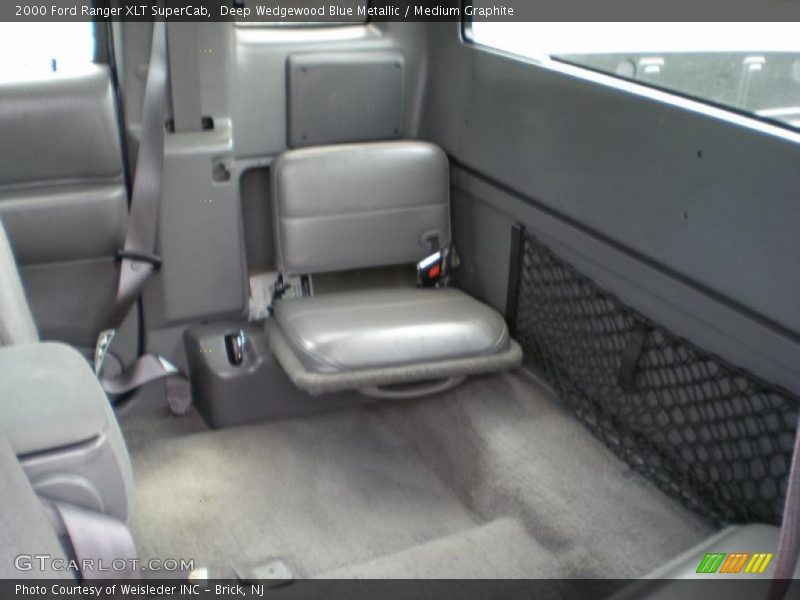 Deep Wedgewood Blue Metallic / Medium Graphite 2000 Ford Ranger XLT SuperCab