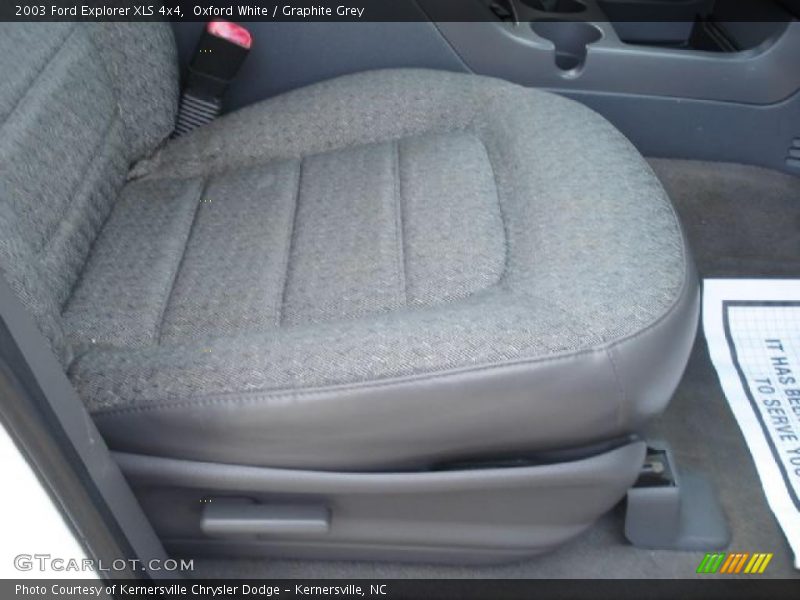 Oxford White / Graphite Grey 2003 Ford Explorer XLS 4x4