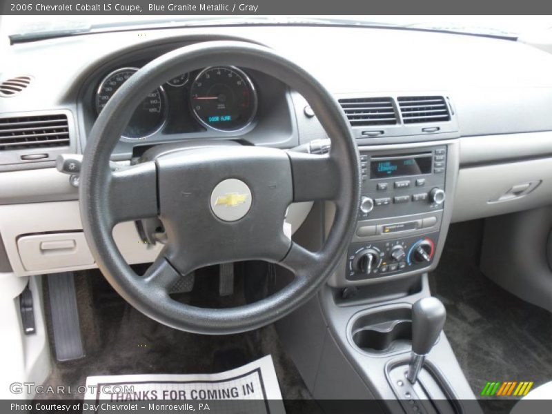 Blue Granite Metallic / Gray 2006 Chevrolet Cobalt LS Coupe