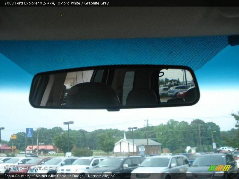 Oxford White / Graphite Grey 2003 Ford Explorer XLS 4x4
