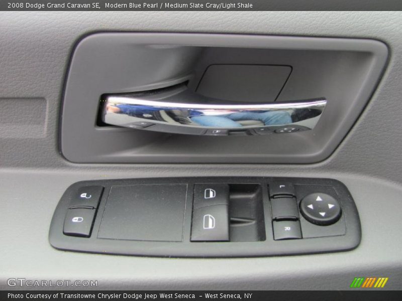 Modern Blue Pearl / Medium Slate Gray/Light Shale 2008 Dodge Grand Caravan SE