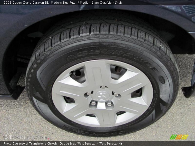 Modern Blue Pearl / Medium Slate Gray/Light Shale 2008 Dodge Grand Caravan SE