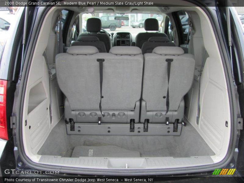Modern Blue Pearl / Medium Slate Gray/Light Shale 2008 Dodge Grand Caravan SE