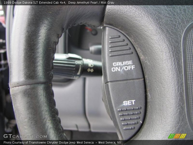 Deep Amethyst Pearl / Mist Gray 1999 Dodge Dakota SLT Extended Cab 4x4